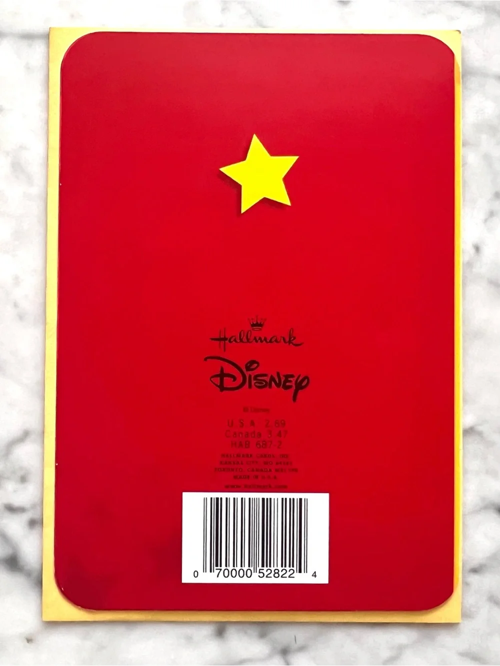 Vintage Happy Birthday Card Mickey Mouse 90s Disney Hallmark